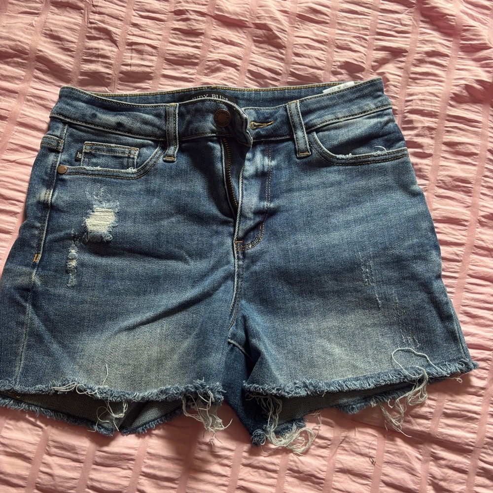 Judy Blue Distressed Jean Shorts